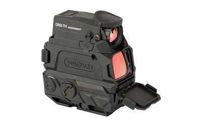 Holosun Technologies, DRS Thermal, Reflex Red Dot Sight with Thermal Imaging Capability, 8X Digital Zoom (1X/3X/5X), 2 MOA Dot with 65 MOA Circle, 1024x768 Resolution Display at 50FPS, 18350 Battery with USB-C Charging Port, Anodized Finish, Black