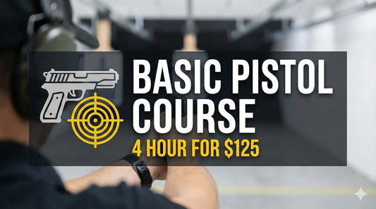 Sunday 4 Hour Basic Pistol Course